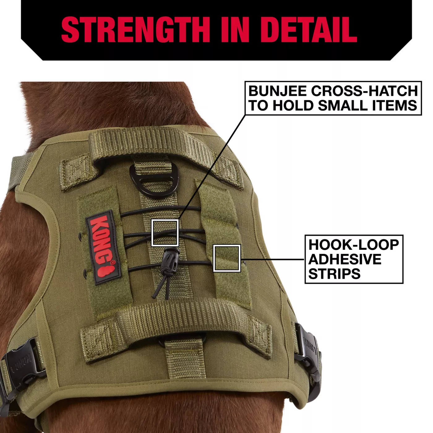 KONG Double Handle Vest Dog Harness