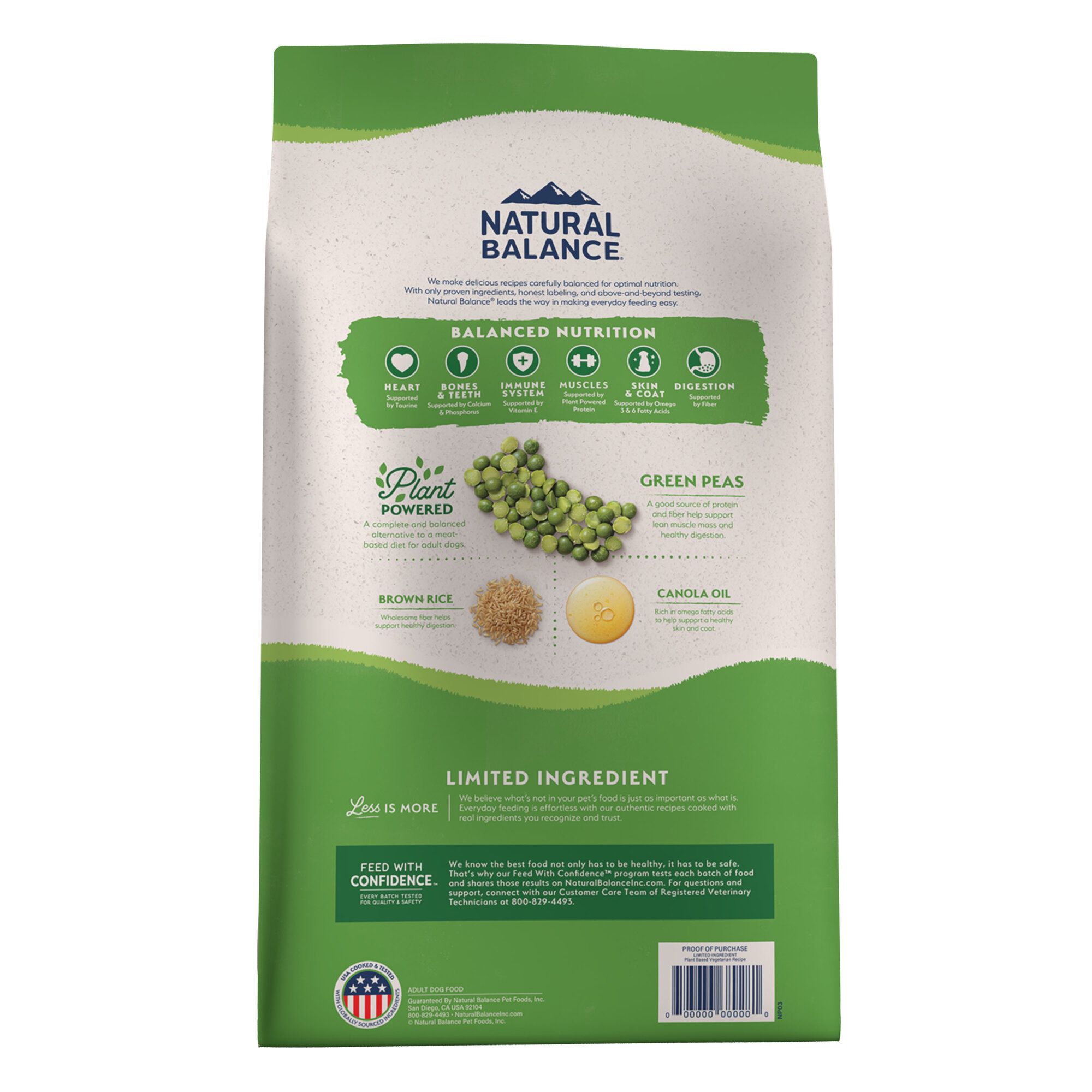 Natural Balance Adult Dry Dog Food Vegetarian