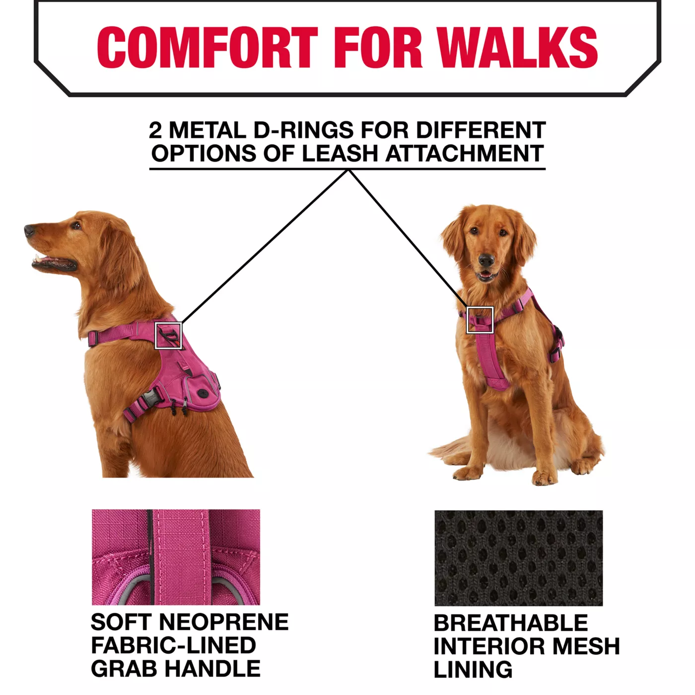 KONG Reflective Waste Bag Dog Harness