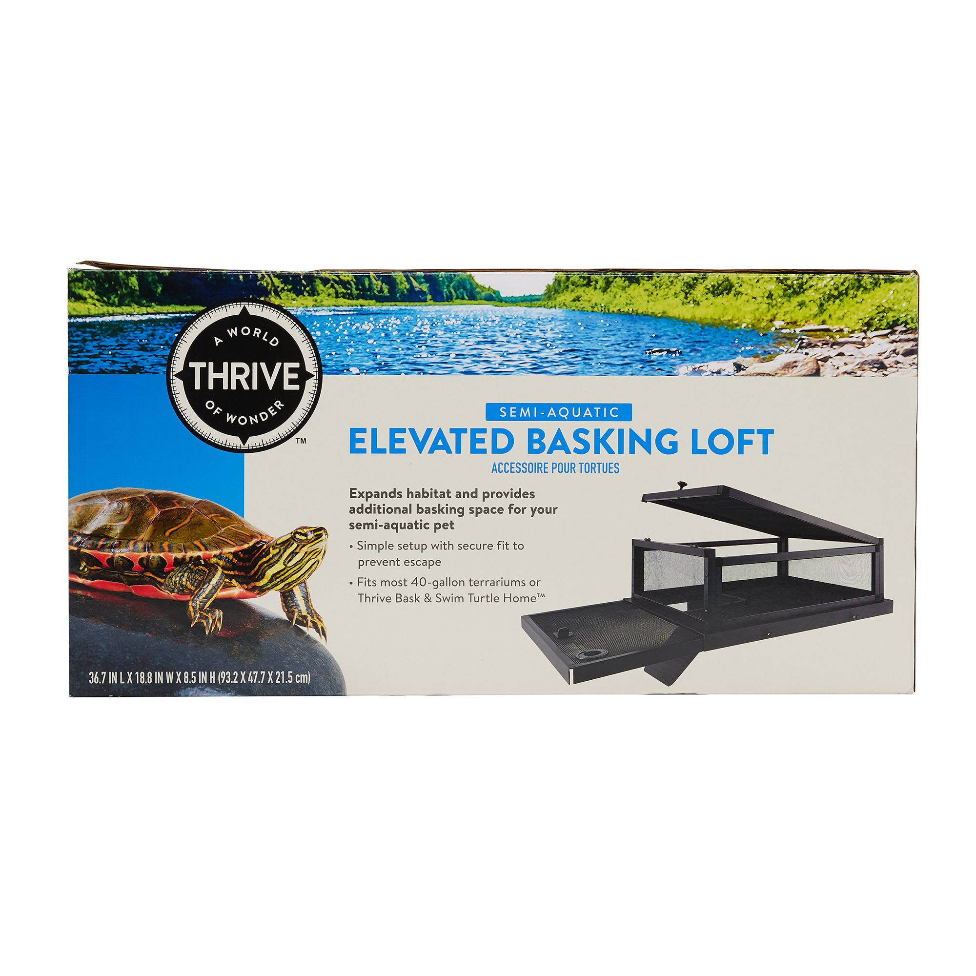 Thrive Terrarium Turtle Elevated Basking Loft - thumbnail 5