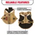 KONG® Tactical Dog Harness, Adjustable, Durable, Multiple Sizes & Colors image thumbnail 3