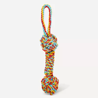 Product Joyhound Game On Double Fist Rope Tug Dog Toy