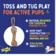 Product Joyhound Game On Double Fist Rope Tug Dog Toy