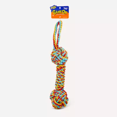 Product Joyhound Game On Double Fist Rope Tug Dog Toy