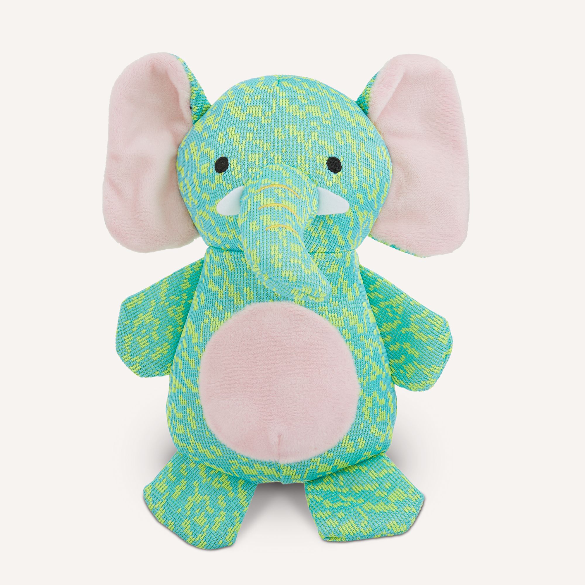 Joyhound Crazy Comfy Elephant Dog Toy - Plush, Squeaker