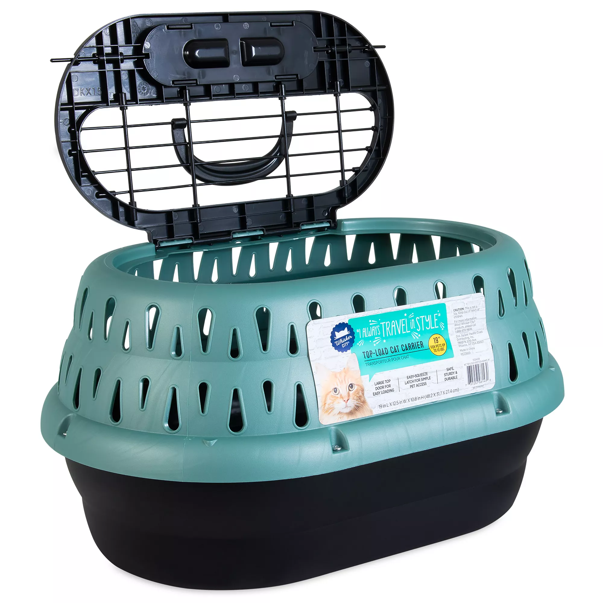 Whisker City® Top Load Cat Kennel