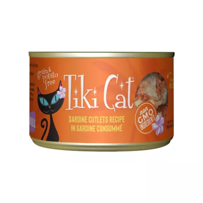 Tiki Cat® Grill Wet Cat Food - Non-GMO, Grain & Potato Free, 6oz - Image 1