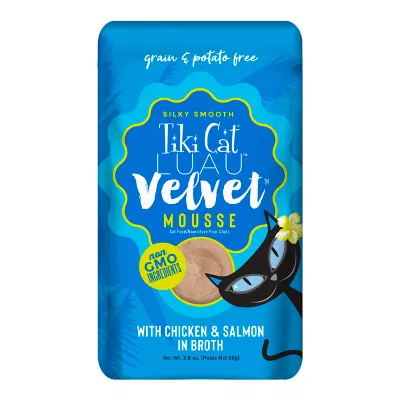 Tiki Cat® Velvet™ Mousse Cat Food - Non-GMO, Grain & Potato Free, 2.8oz - Image 1