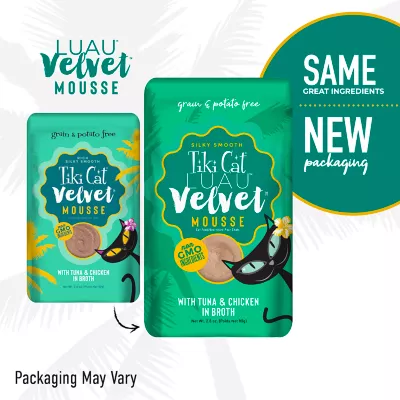 Product Tiki Cat® Velvet™ Mousse Cat Food - Non-GMO, Grain & Potato Free, 2.8oz