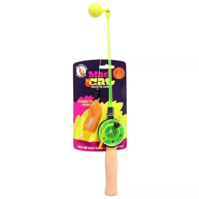 Product Mad Cat Fishing Pole Frenzy Cat Toy