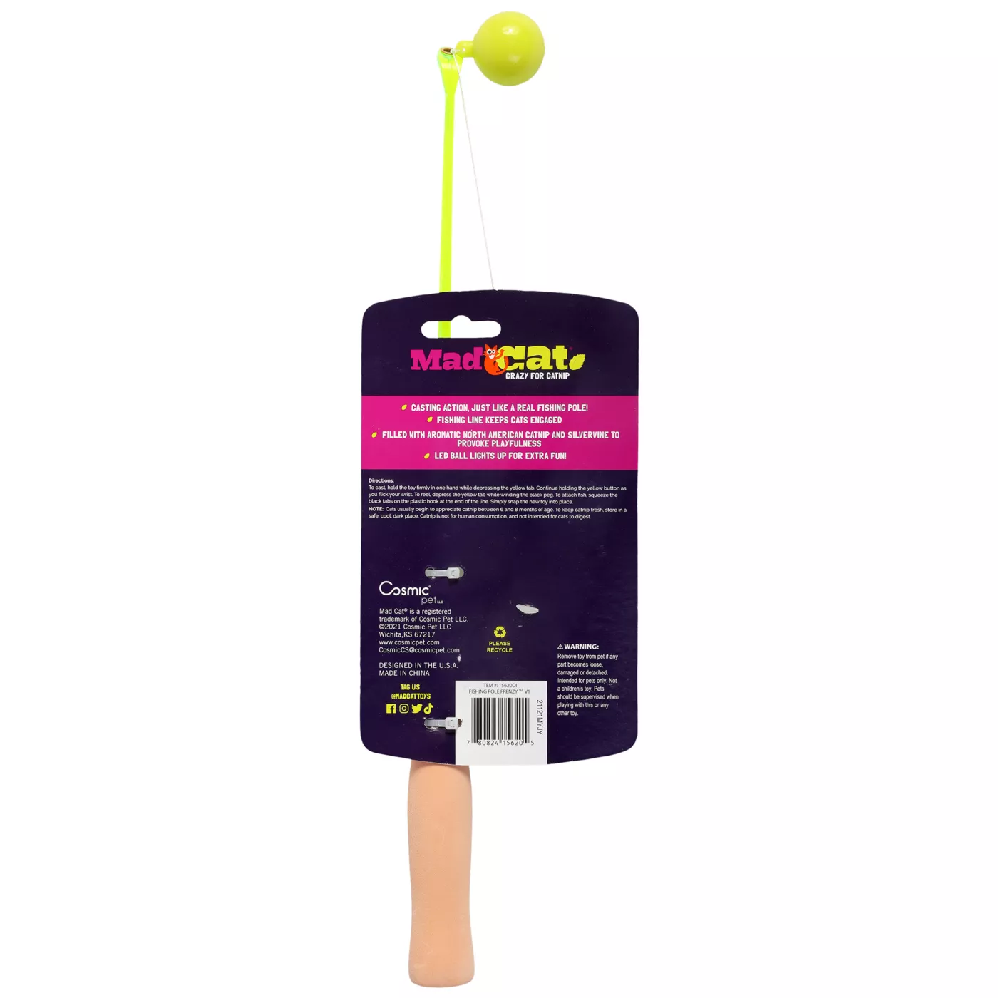Fishing pole for cats sale