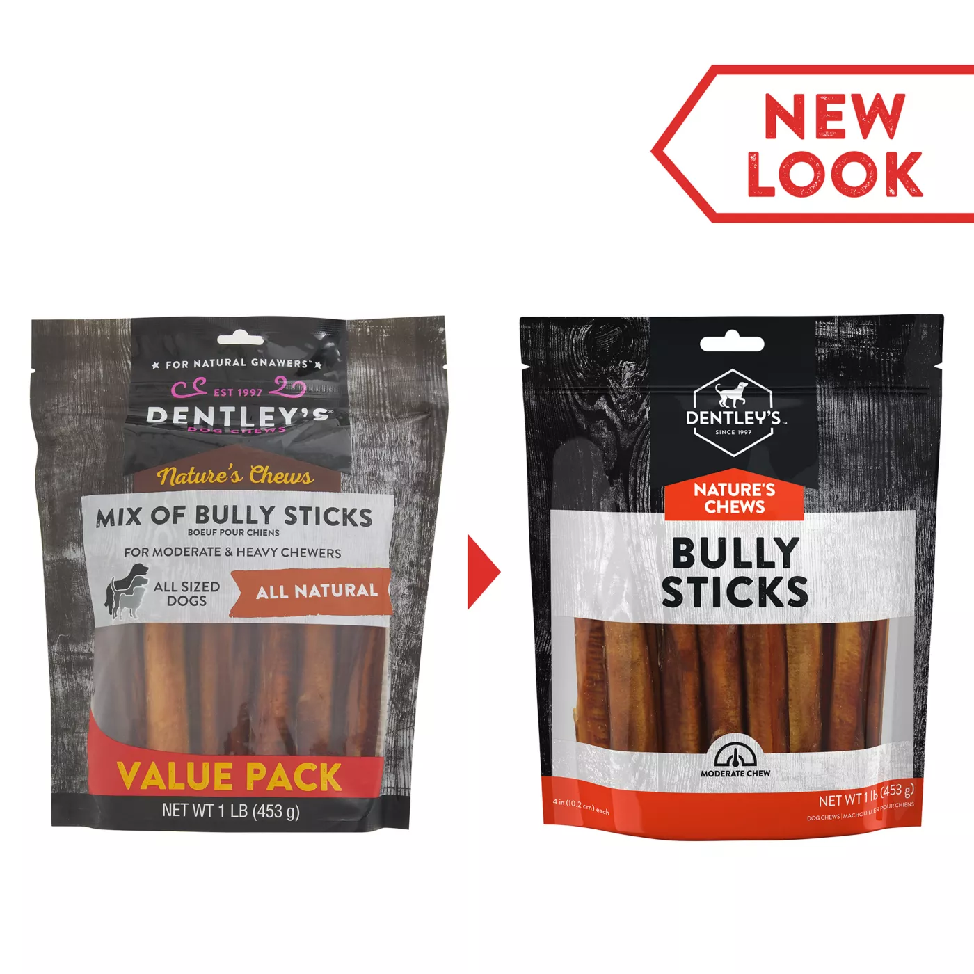 Dentley's nature's chews bully springs best sale