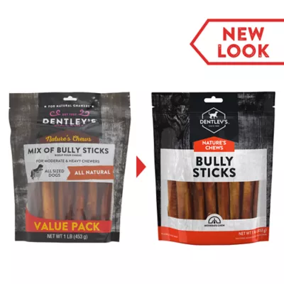 Product Dentley's® Bully Sticks Dog Chew Treats - 1 lb