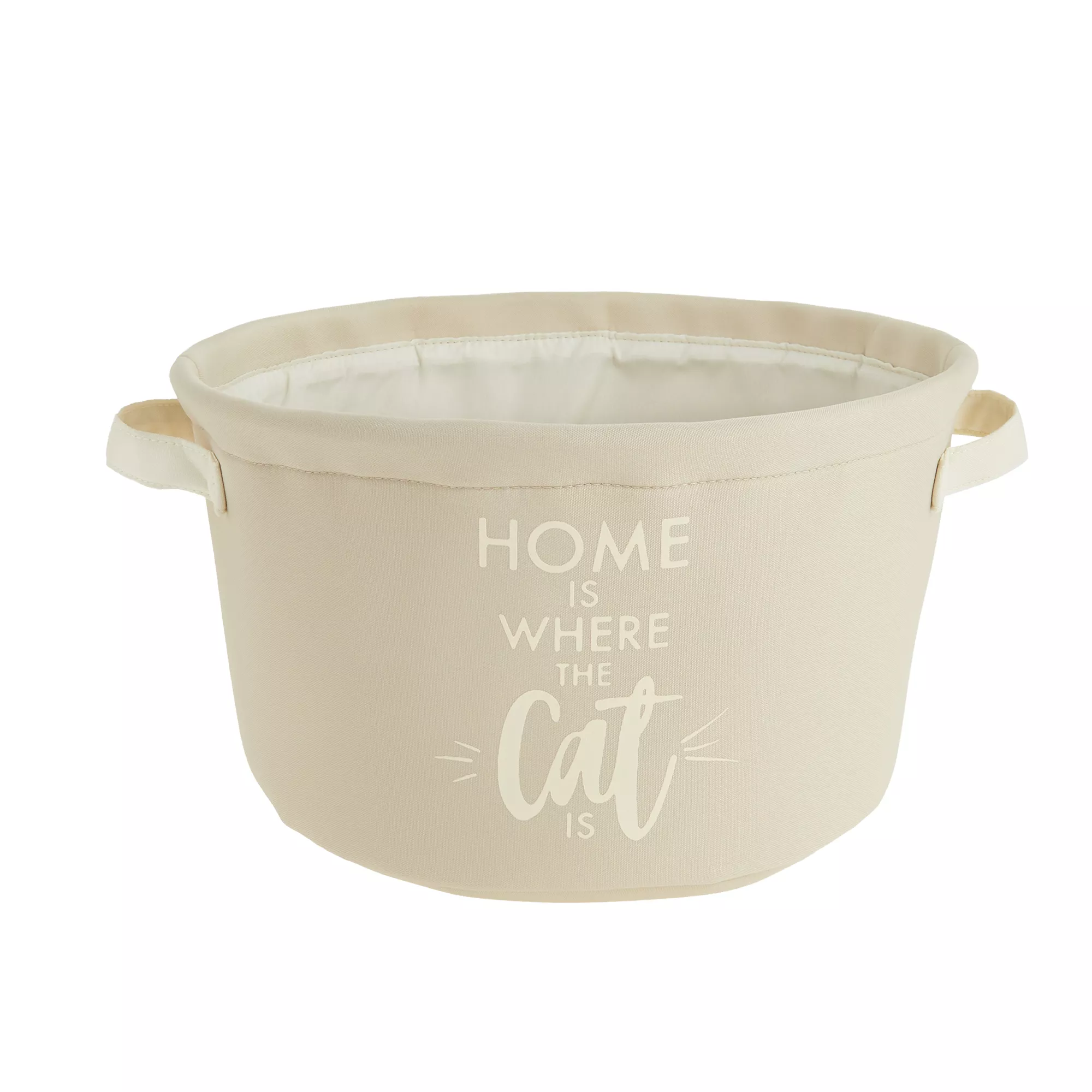 Whisker City® "Home Is Where The Cat Is" Toy Basket