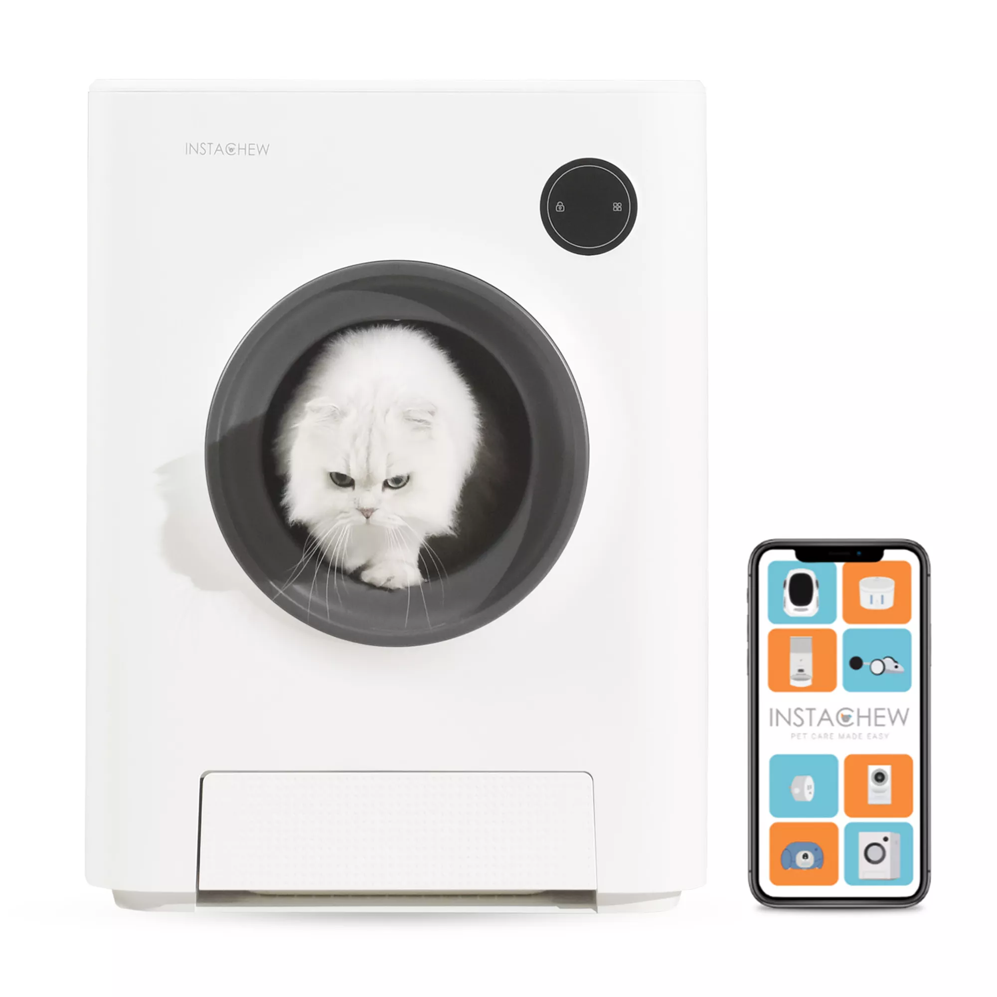 Instachew Purrclean Smart Automatic Litter Box