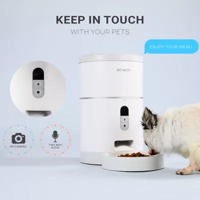 Phone controlled pet feeder best sale