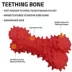 Playology ® Puppy Teething Bone Scented Dog Toy - Beef image thumbnail 2