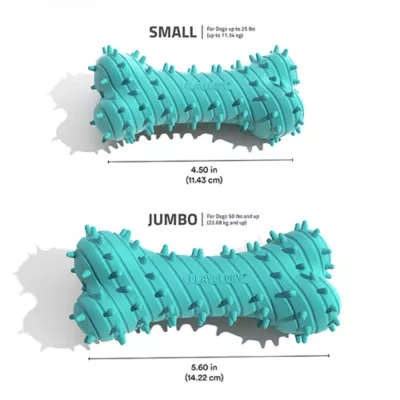 Playology® Puppy Teething Bone Scented Dog Toy - Peanut Butter - Image 5
