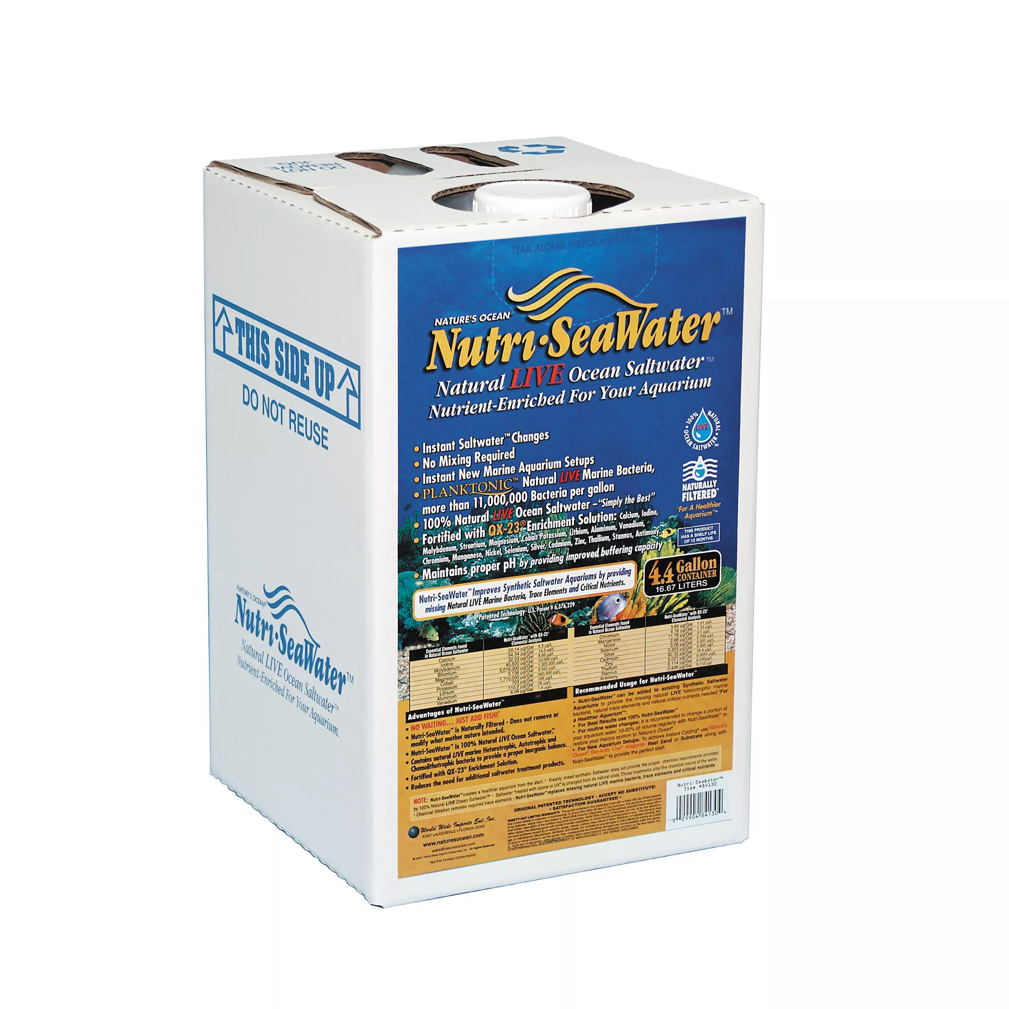 Nature's Ocean Live Nutri-Seawater