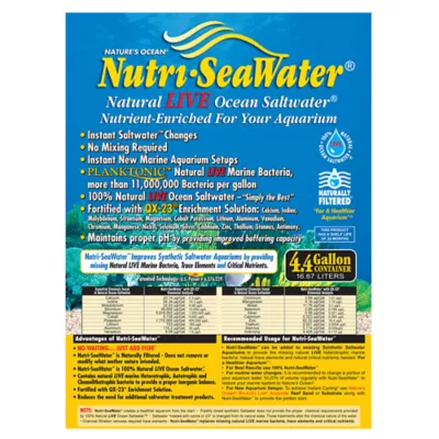 Product Nature's Ocean Live Nutri-Seawater