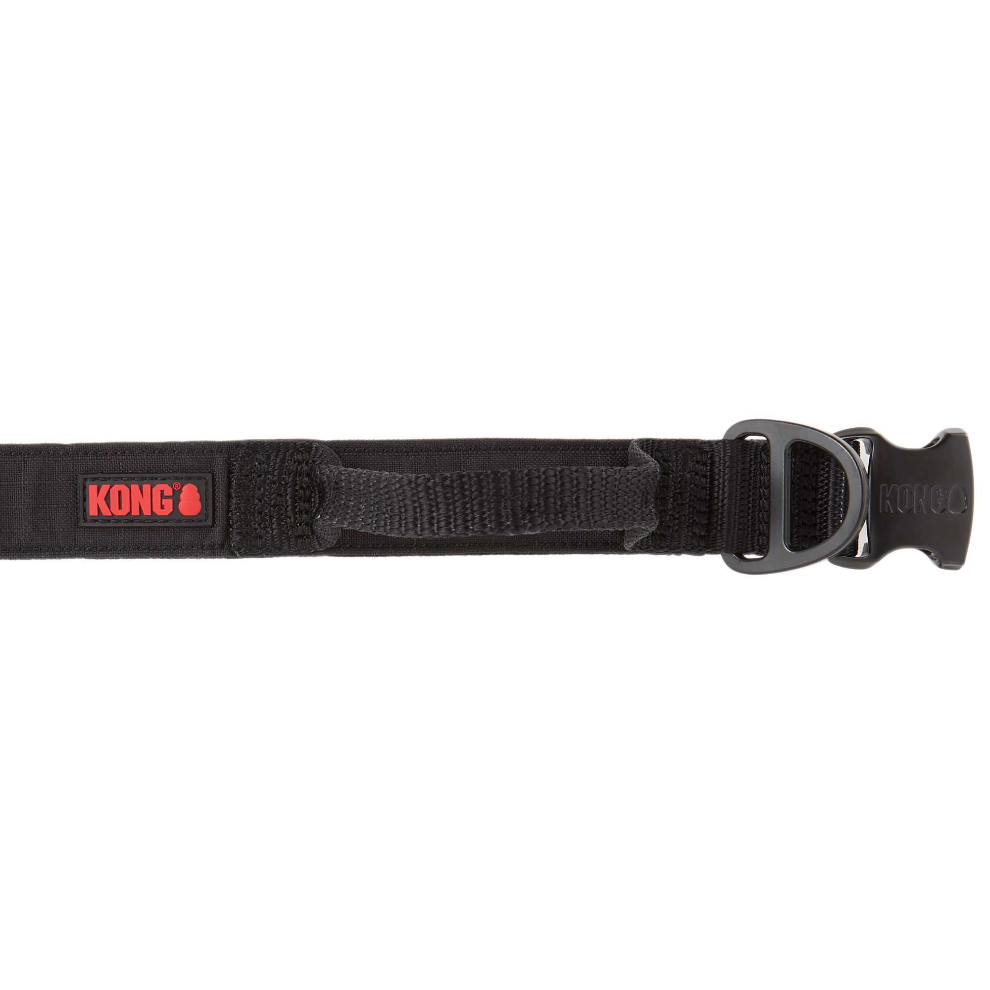 Kong Ultra Durable Padded Handle Dog Collar Large Black