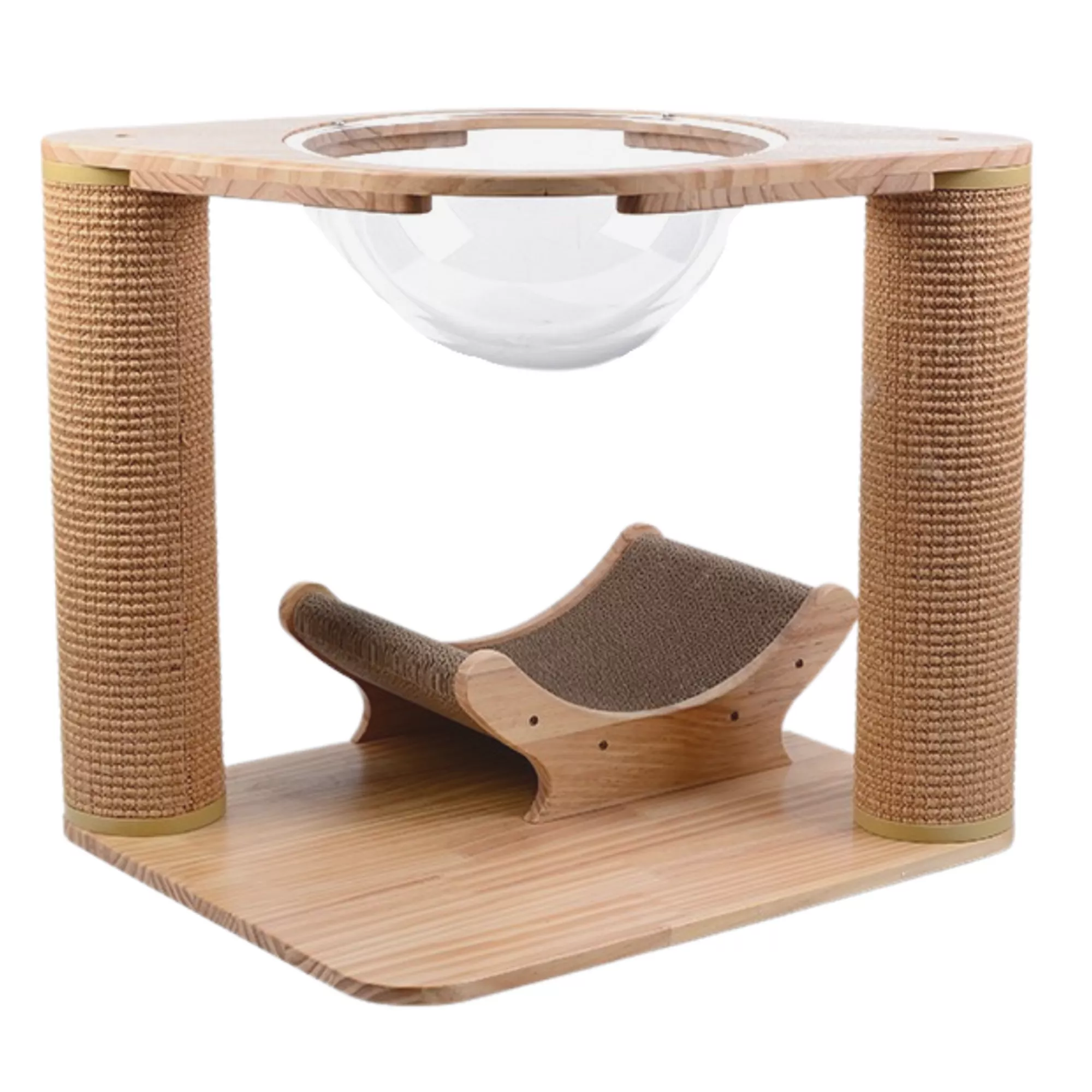 Instachew Plazy Play Platform Cat Scratcher