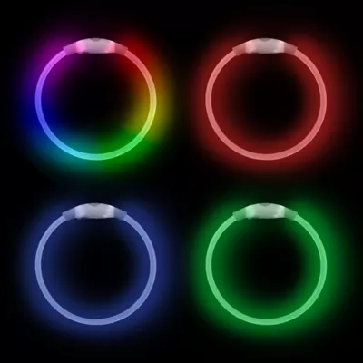 Product Nite Ize® NiteHowl® Mini Rechargeable LED Safety Necklace with Disc-O Select™