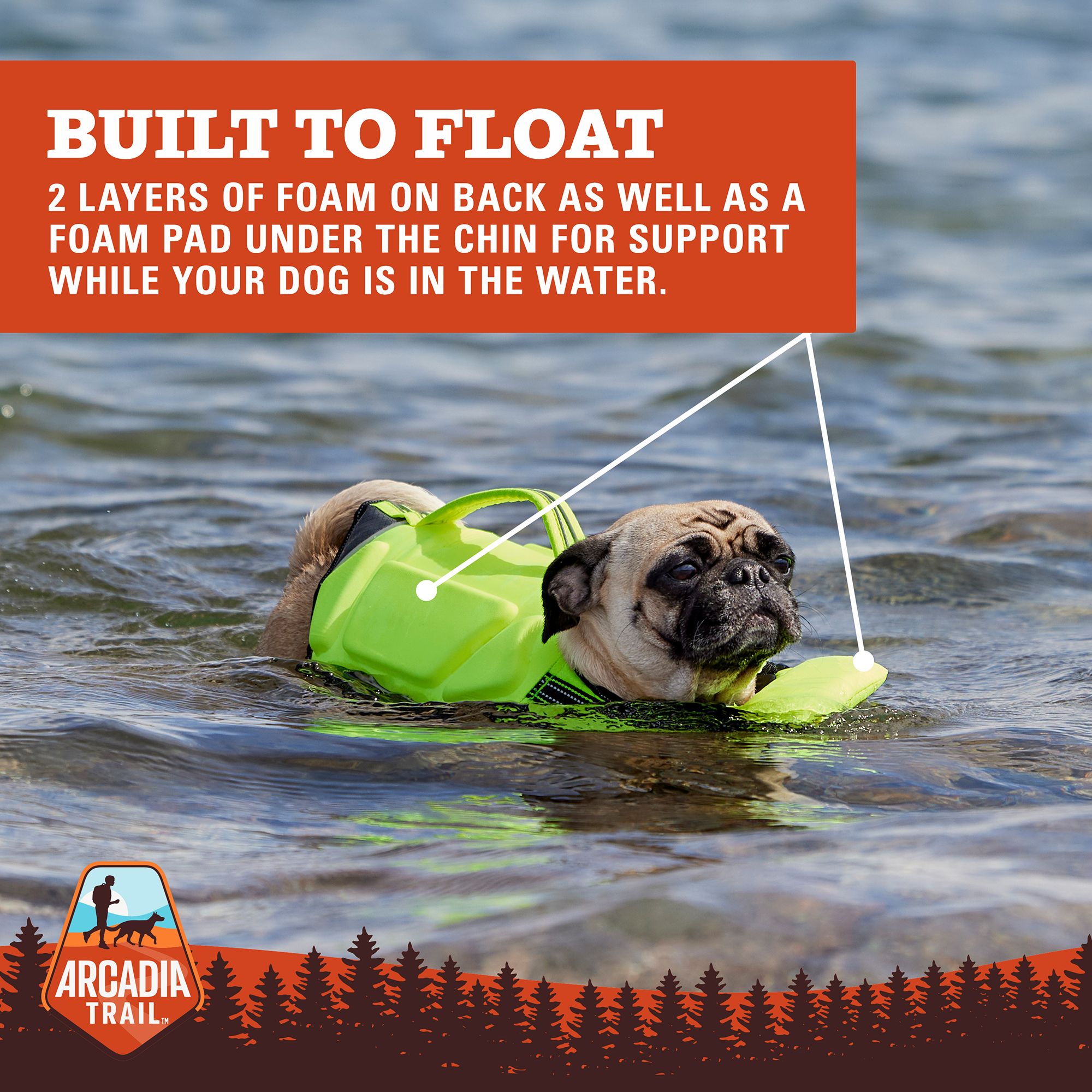 Arcadia Trail High Visibility Life Jacket