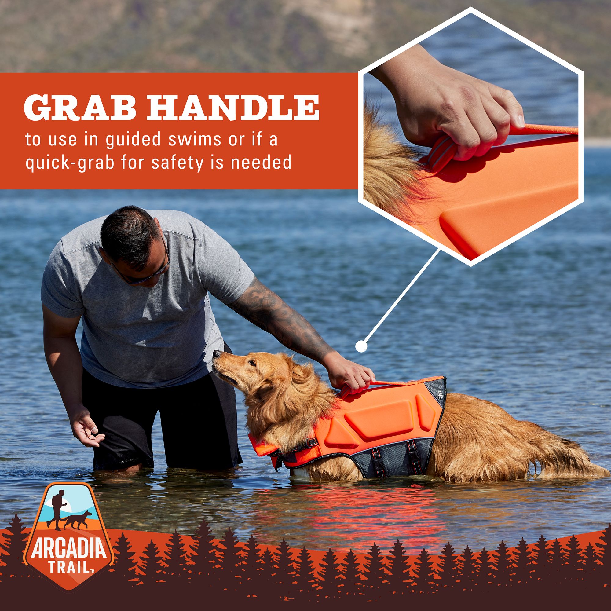 arcadia trail life jacket sizing