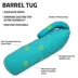 Playology® Barrel Tug Scented Dog Toy - Peanut Butter image thumbnail 2