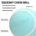 Playology® Squeaky Chew Ball Scented Dog Toy - Peanut Butter image thumbnail 2