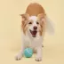 Playology® Squeaky Chew Ball Scented Dog Toy - Peanut Butter image thumbnail 6