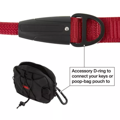 Product KONG® Neoprene Handle Rope Dog Leash: 4-ft long