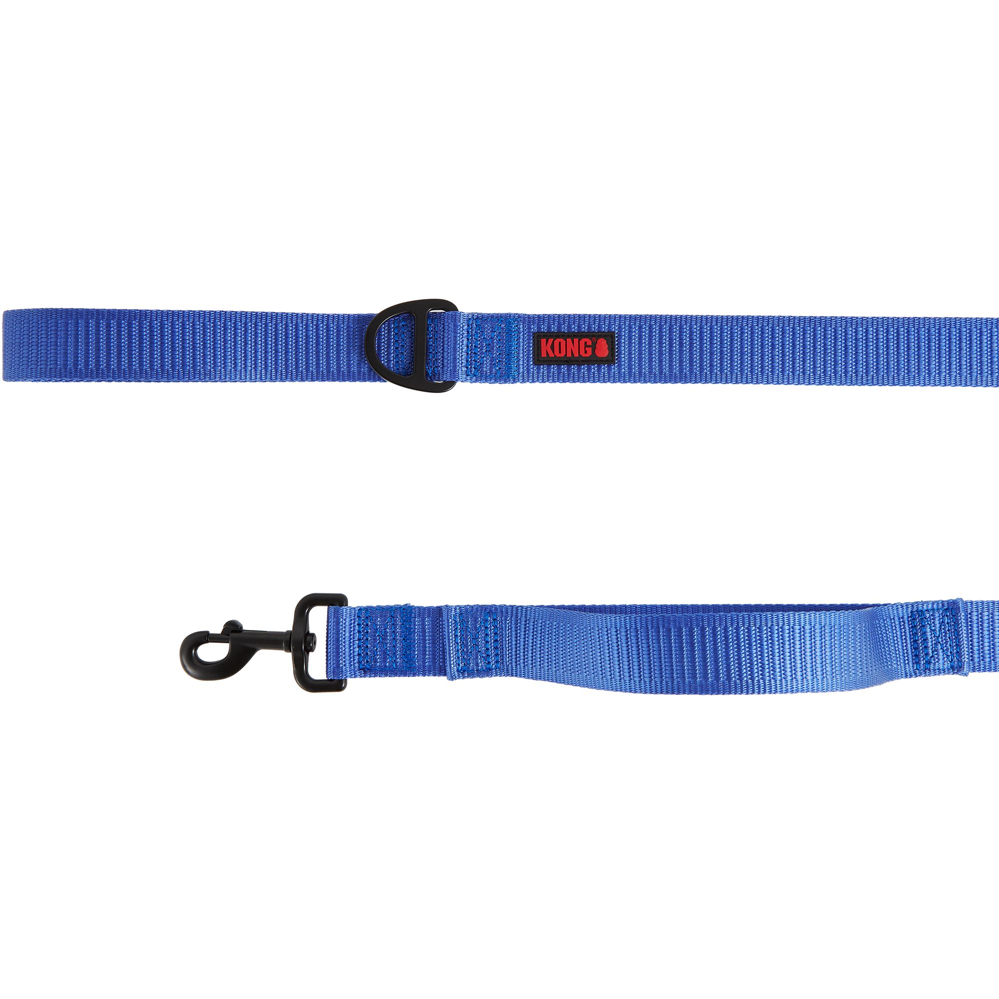 Ultra Reflective 6' Dog Slip Leash Woof Blue