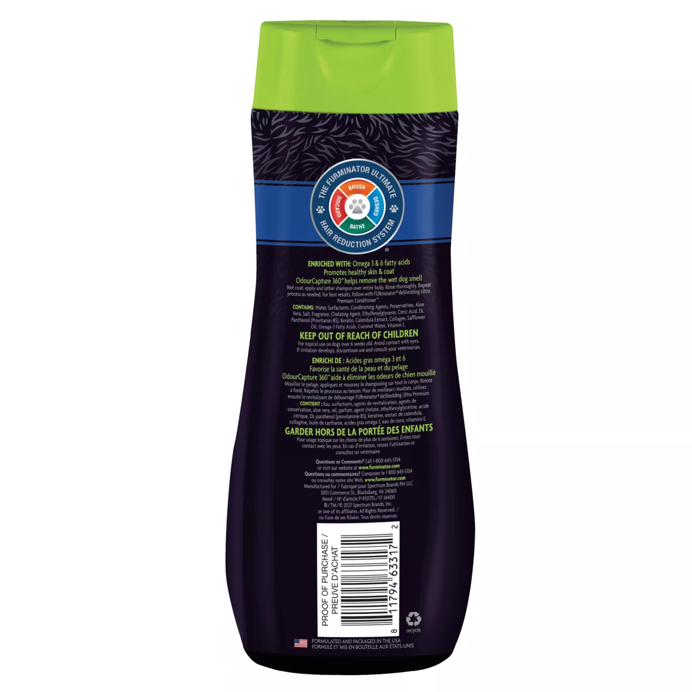 FURminator Deshedding Ultra Premium Shampoo