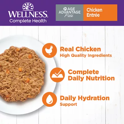 Product Wellness Complete Health Grain Free Senior Wet Cat Food Chicken Recipe 3 Oz