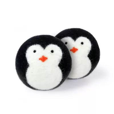 Product Carolina Pet Penguin Wool Ball Dog Toy - 2 Pack