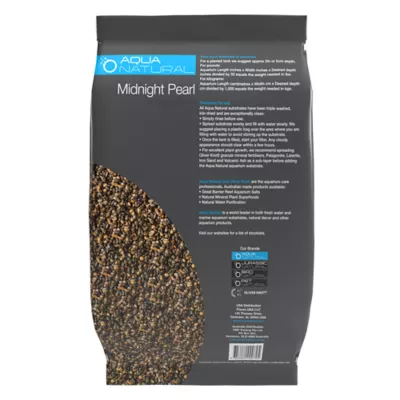 Product Aqua Natural Aquarium Gravel - Midnight Pearl