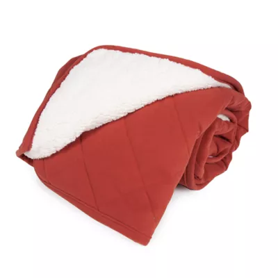 Product Carolina Pet Quilted Microfiber Sherpa Pet Throw