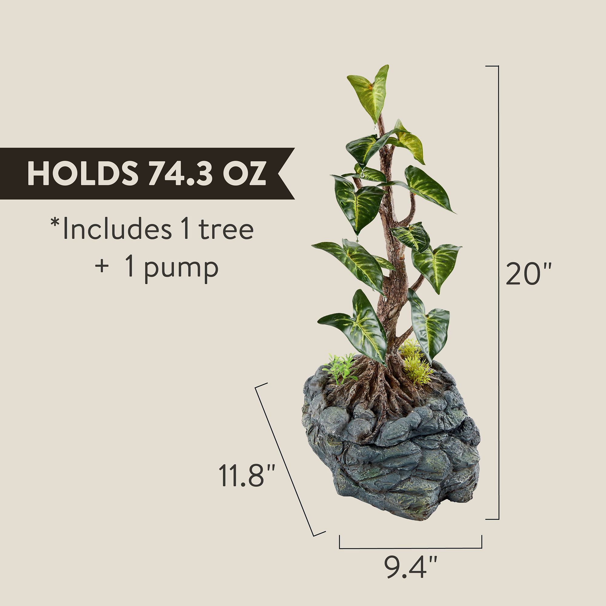 Thrive® Tropical Water Dripping Tree - Reptile Humidity Control - thumbnail 3