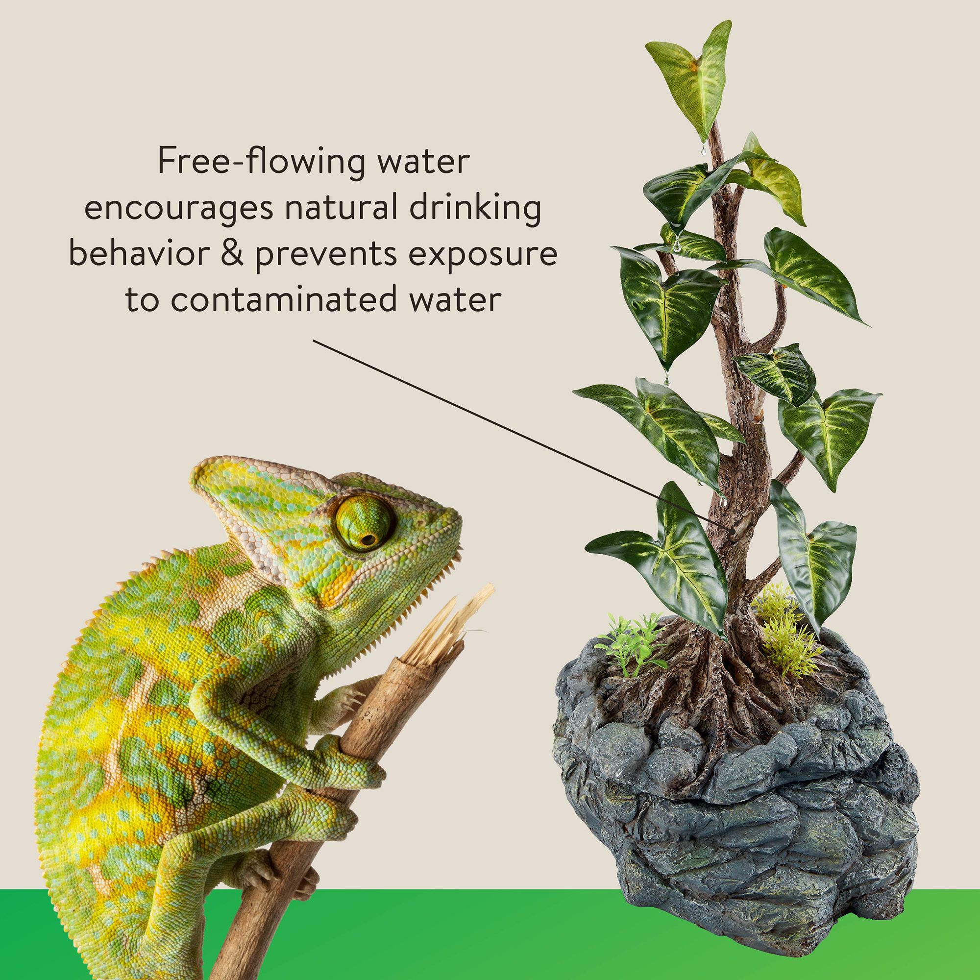 Thrive® Tropical Water Dripping Tree - Reptile Humidity Control - thumbnail 4