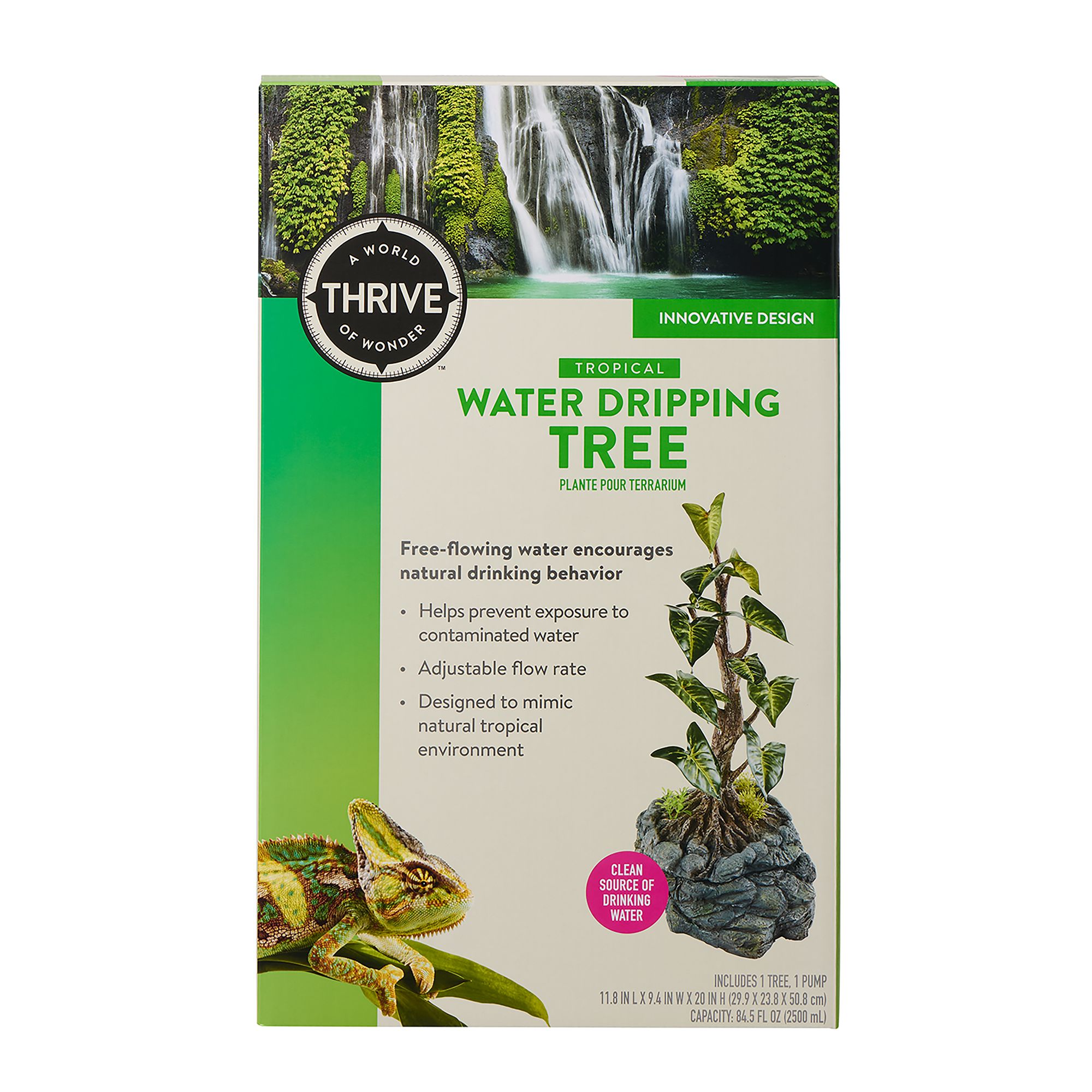 Thrive® Tropical Water Dripping Tree - Reptile Humidity Control - thumbnail 6