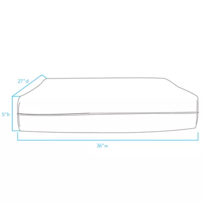 Product Pendleton All Season Coral Stripe Napper Dog Bed