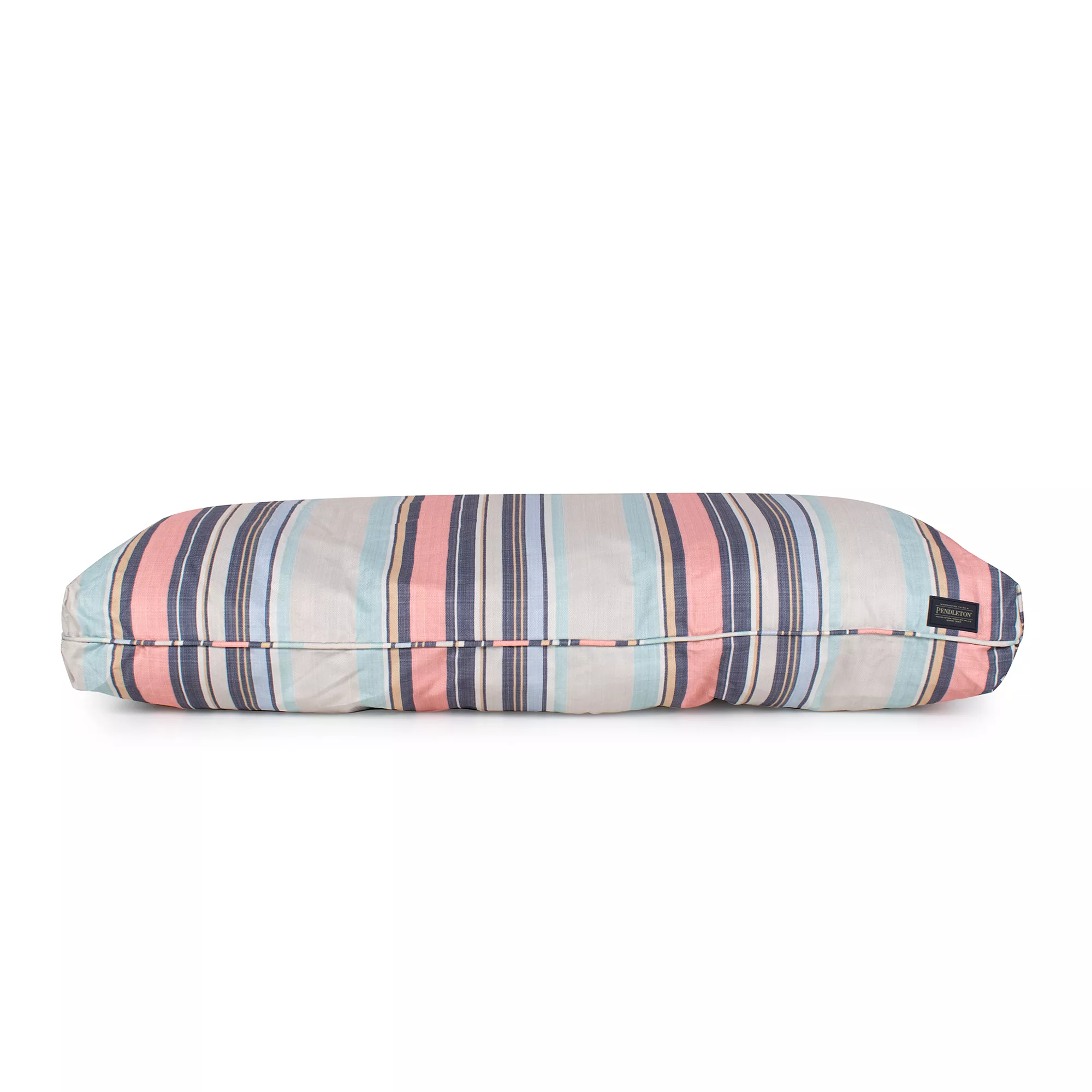 Pendleton All Season Coral Stripe Napper Dog Bed