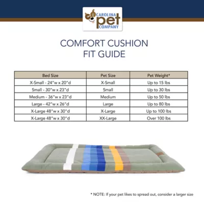Product Pendleton Vintage Camp High Ridge Comfort Cushion Dog Crate Mat