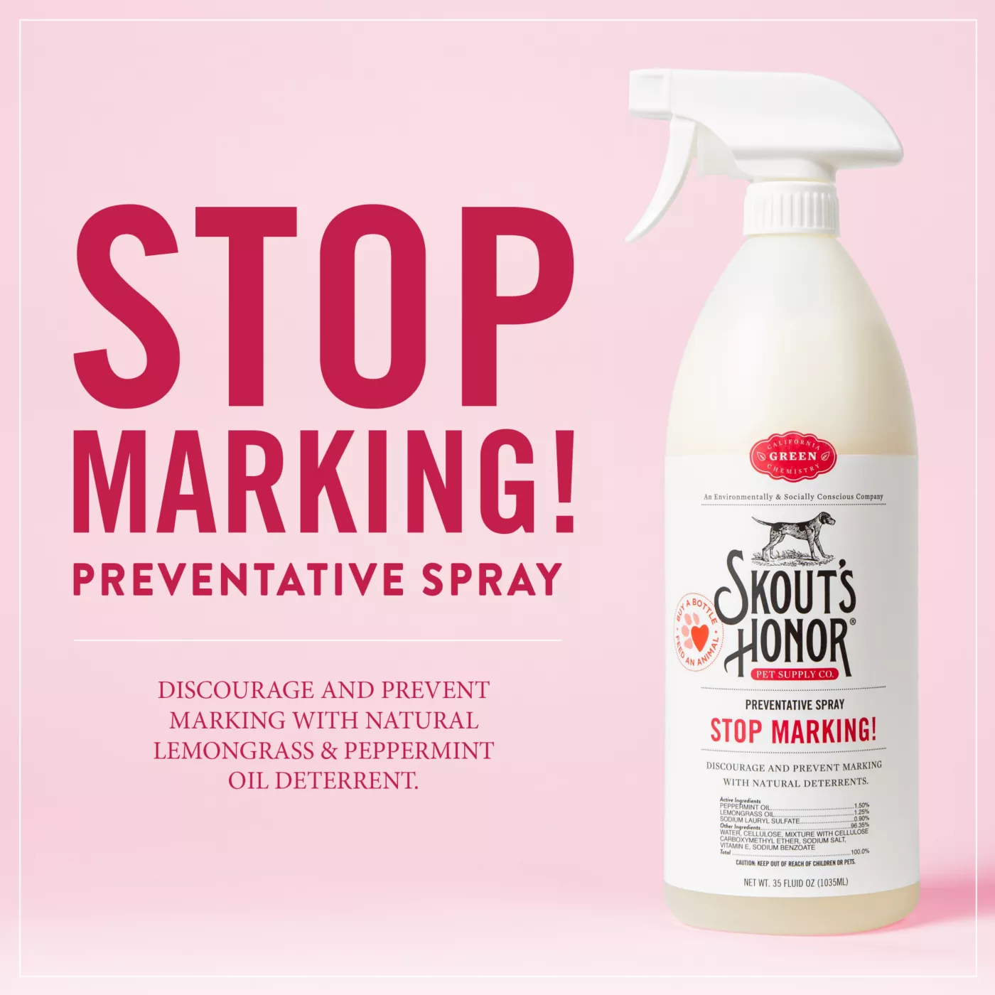 Skout s Honor Stop Marking Deterrent Spray
