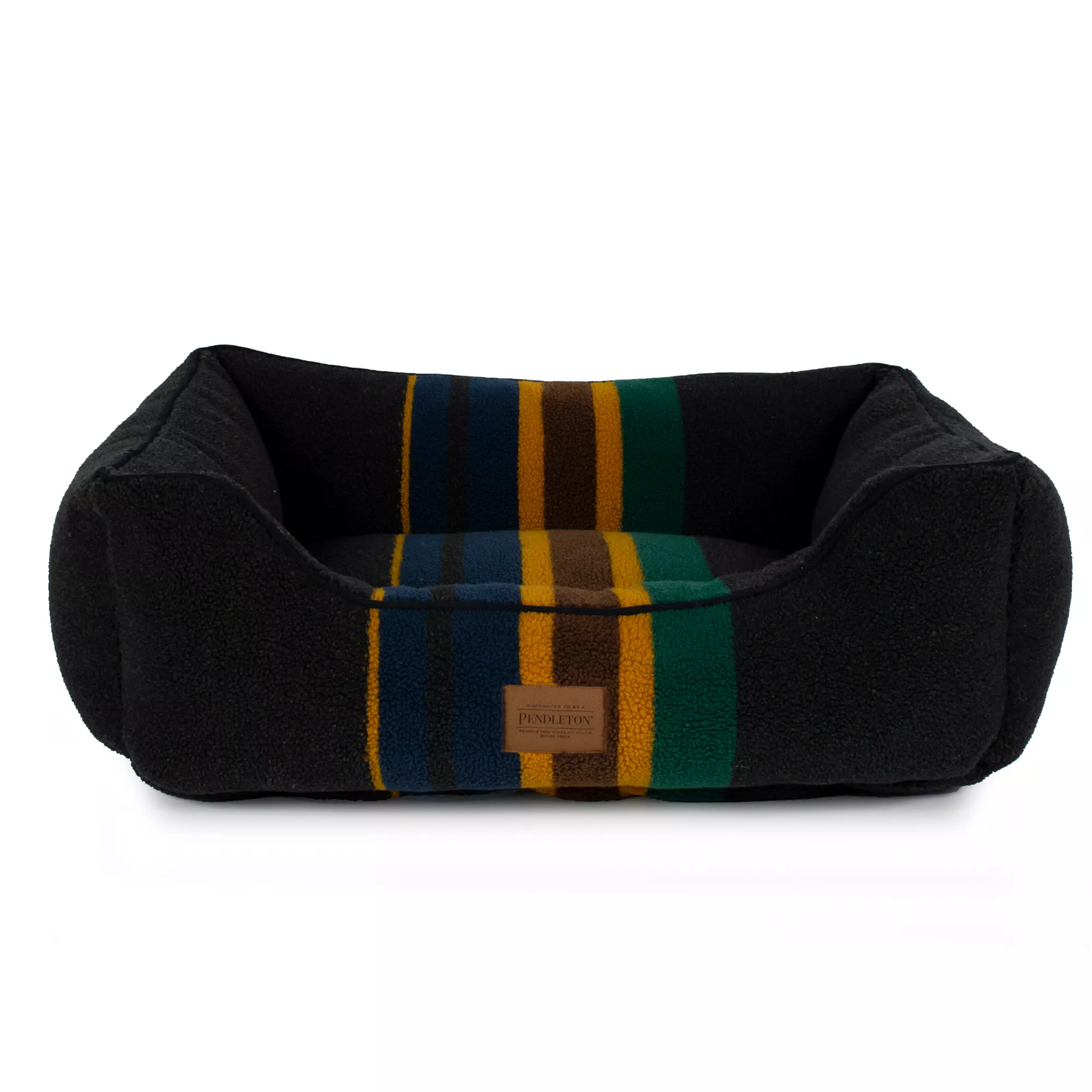 Pendleton Vintage Camp Oxford Black Kuddler Dog Bed