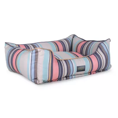 Product Pendleton All Season Coral Stripe Kuddler Dog Bed