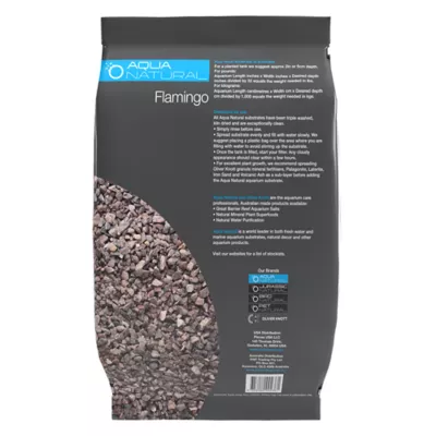 Product Aqua Natural River Aquarium Gravel - Flamingo