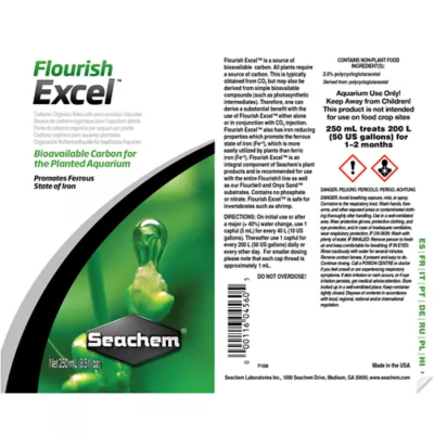 SEACHEM FLOURISH EXCEL SEACHEM FLOURISH EXCEL